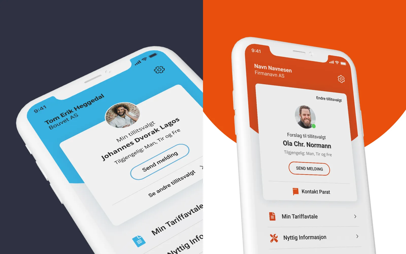Screenshot of Delta & Parat Member Apps